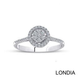 0.45 ct Diamond Brillant Promise Ring /1126799 - Londia Jewellery