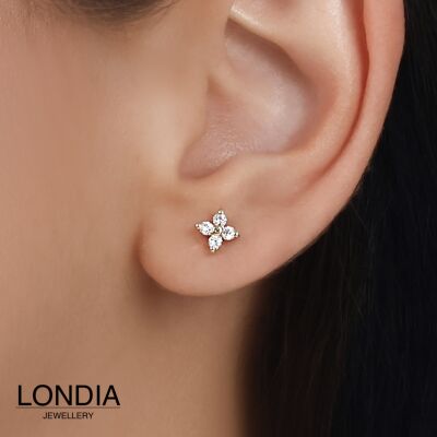 0.12 ct Londia Doğal Pırlanta Tragus Piercing / 1144223 - 3