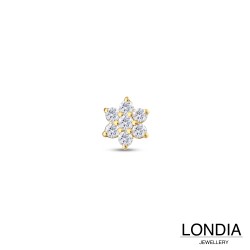 0.16 ct Londia Natural Diamond Flower Tragus Piercing / 1144270 - Londia Jewellery