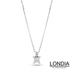 0.20 ct Diamond Solitaire Necklace / 1111867 - Londia Jewellery