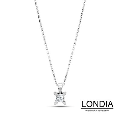 0.20 ct Diamond Solitaire Necklace / 1111867 - 1