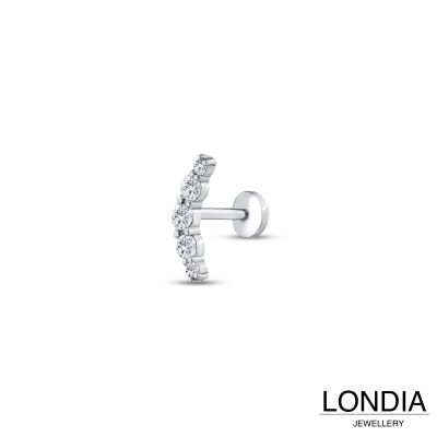 0.20 ct Londia Doğal Pırlanta Helix Piercing / 1143331 - 3