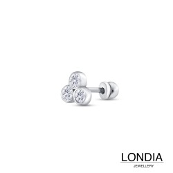 0.20 ct Londia Doğal Pırlanta Tragus Piercing / 1144242 - 2