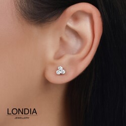 0.20 ct Londia Doğal Pırlanta Tragus Piercing / 1144242 - 3