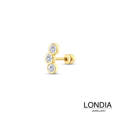 0.20 ct Londia Doğal Pırlanta Tria Piercing / 1144244 - 2