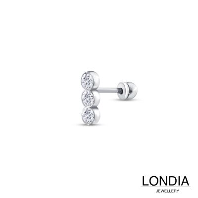 0.20 ct Londia Doğal Pırlanta Tria Piercing / 1144247 - 2