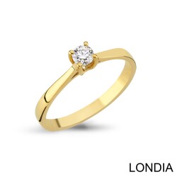 0.20 ct Londia Minimalist Diamond Engagement Ring / 1130605 - Londia Jewellery