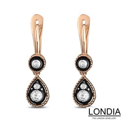 0.20 ct Vintage& Antique Earrings - Londia Jewellery