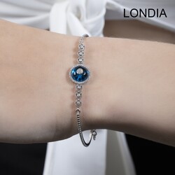 0.25 ct Diamond Evil Eye Bracelet / 1115286 - Londia Jewellery