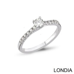 0.30 ct Londia Natural Side Diamond Engagement Ring / 1130931 - Londia Jewellery