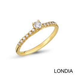 0.30 ct Londia Natural Side Diamond Engagement Ring / 1130994 - Londia Jewellery