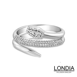 0.31 ct Diamond Serpenti Fashion Ring / 1122112 - Londia Jewellery