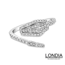 0.35 ct. Diamond Serpenti Fashion Ring / 1120887 - Londia Jewellery