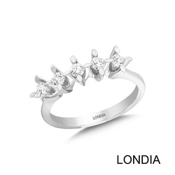 0.40 ct Londia Diamond 5 Stone Wedding Ring / 1116556 - Londia Jewellery