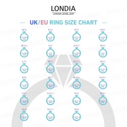  0.40 Karat Natürlicher Diamant Verlobungsring / F Seltenes Weiß / GIA Zertifiziert / 1121422 - 6