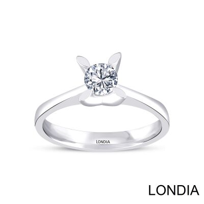 0.40 Karat Natürlicher Diamant Verlobungsring / GIA Zertifiziert / Bestsell /1126249 - 1