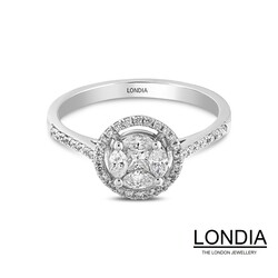 0.50 ct Diamond Engagement Ring / 1115110 - Londia Jewellery