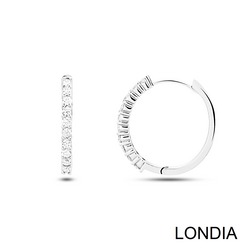 0.53 ct Diamond Hoop Earrings 1121920 - Londia Jewellery