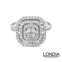 0.54 karat Pırlanta Yüzük Modern Düğün Hediyesi /1110504 - Londia Jewellery