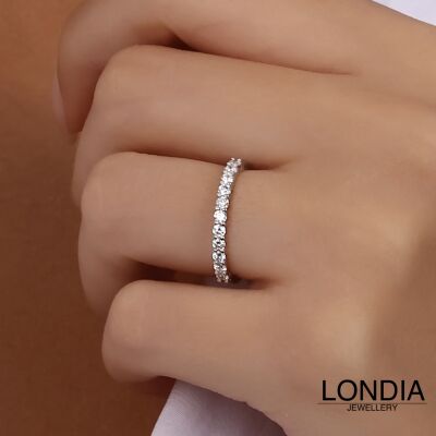 0.60 ct. Londia Natural Diamond Half Eternity Wedding Ring /1127241 - 1