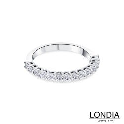 0.60 ct. Londia Natural Diamond Half Eternity Wedding Ring /1127241 - 3