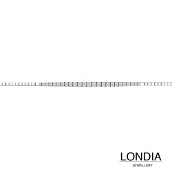 0.80 ct Londia Natural Diamond Clair Tennis Bracelet / 1136497 - 2