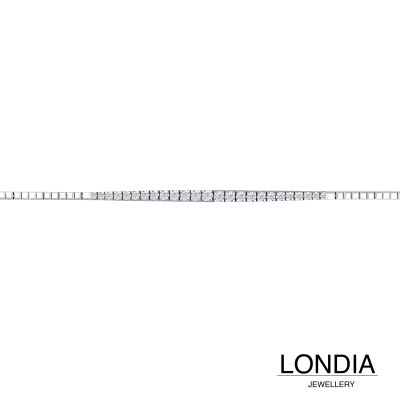 0.80 ct Londia Natural Diamond Clair Tennis Bracelet / 1136497 - 2