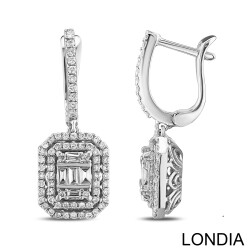 0.80 ct Londia Natural Diamond Baguette Earring / 1126423 - Londia Jewellery