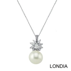 South Sea Pearl and 0.76 ct Diamond Necklaces 1116474 - Londia Jewellery