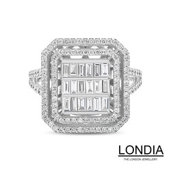 1.07 ct Diamond Baguette Fashion Ring / 1123665 - Londia Jewellery