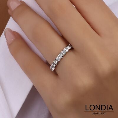 1.10 ct. Londia Natural Diamond Eternity Wedding Ring /1123595 - 3