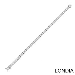 12 Karat Londia Tennis Pırlanta Su Yolu Bileklik / 1135968 - 3