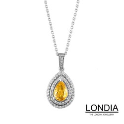 1.20 ct Sapphire and 0.37 ct Diamond Necklace 1119819 - Londia Jewellery