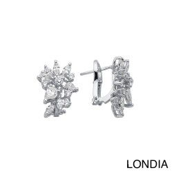 1.90 ct Londia Natural Marquise and Drop Cut Special Design Diamond Earring /1137969 - Londia Jewellery