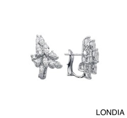 2.10 ct Londia Natural Marquise and Drop Cut Special Design Diamond Earring /1137999 - Londia Jewellery