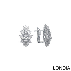 2.60 ct Londia Natural Marquise Cut Special Design Diamond Earring /1137863 - Londia Jewellery