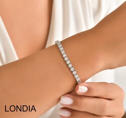 3 Karat Londia Natürlicher Diamant Tennis Armband / 1112635 - Londia Jewellery