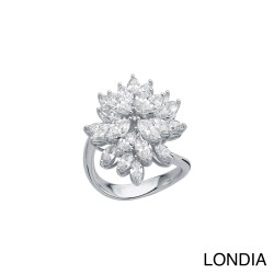 3.60 ct Londia Natural Marquise Cut Special Design Diamond Fashion Ring /1137870 - Londia Jewellery