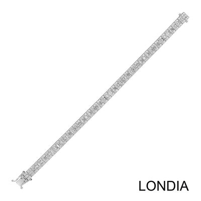 6.41 ct Diamond Baguette Bracelet 1116521 - 4