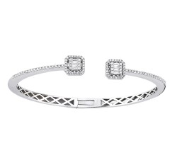 Baguette Diamond Bracelet / Diamond Bracelet / Anniversary Gift / /1133375 - Londia Jewellery