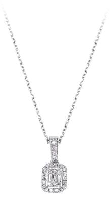 Londia Diamond Baguette Wedding Set / DS1133002 - 2