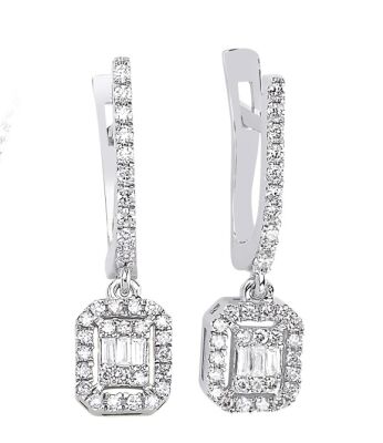 Londia Diamond Baguette Wedding Set / DS1133002 - 4