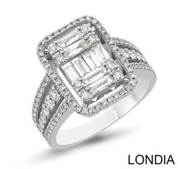 Diamond Baguette Fashion Ring / 1113372 - Londia Jewellery