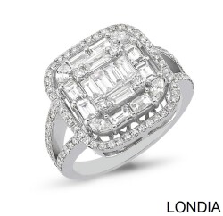 Diamond Baguette Fashion Ring / 1115216 - Londia Jewellery