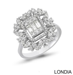 Diamond Baguette Fashion Ring / 1133790 - Londia Jewellery