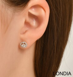 0.20 ct Londia Natural Diamond Stud Earring / 1129221 - 3