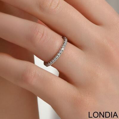 0.70 ct Londia Diamond Eternity Ring / Wedding Ring / 1114880 - 3