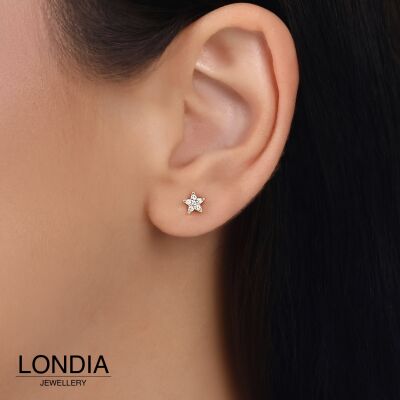 Londia Doğal Pırlanta Yıldız Piercing / 1144258 - 2