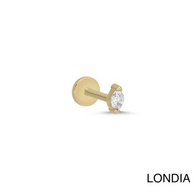 Londia Natural Diamond Marquise Cut Tragus Piercing / 1140702 - 1