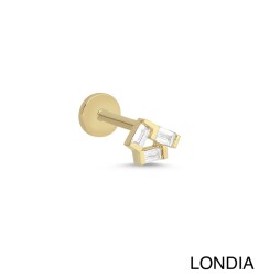 Londia Natural Diamond Baguette Tragus Piercing / 1140661 - 1